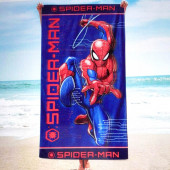 Toalha Praia Microfibra Spiderman Moves