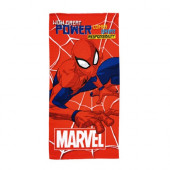 Toalha Praia Microfibra Spiderman Power