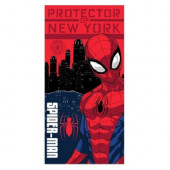 Toalha Praia Microfibra Spiderman Protector of New York