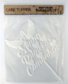 Topper Primeira Comunhão Branco