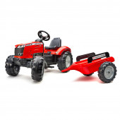 Trator Massey Ferguson com Reboque Falk