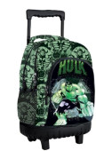 Trolley Escolar Compacto 44cm Hulk Marvel Destroy