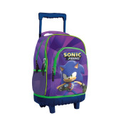 Trolley Escolar Compacto 44cm Sonic Prime