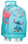 Trolley Escolar Compacto Stitch Disney Aloha 2025