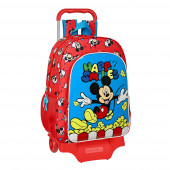 Trolley Mochila Escolar 42 cm Mickey Happy Smiles