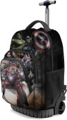 Trolley Mochila Escolar Avengers Marvel Troupe 47cm