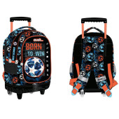 Trolley Mochila Escolar Compacto 45cm Must Football
