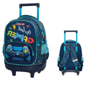 Trolley Mochila Escolar Compacto 45cm Must Gamer