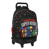 Trolley Mochila Escolar Compacto Ext 45cm Avengers Super Heroes