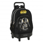 Trolley Mochila Escolar Compacto Ext 45cm Star Wars Fighter