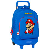 Trolley Mochila Escolar Compacto Ext 45cm Super Mario Play