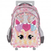 Acquisto \u003emochilas escolares trolley unicornio Grande vendita - OFF 65%