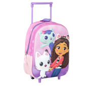 Trolley Mochila Pré Escolar 31cm Gabby´s Dollhouse