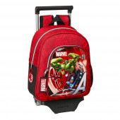 Trolley Mochila Pré Escolar 33cm Avengers Infinity