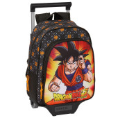 Trolley Mochila Pré Escolar 33cm Dragon Ball Super
