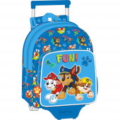 Trolley Mochila Pré Escolar 34cm Patrulha Pata Friendship
