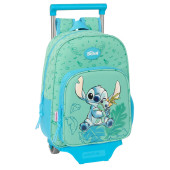 Trolley Mochila Pré Escolar 34cm Stitch Aloha