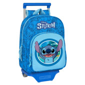 Trolley Mochila Pré Escolar 34cm Stitch Disney