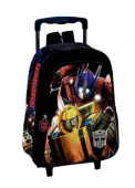 Trolley Mochila Pré Escolar 37cm Transformers Power