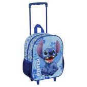 Trolley Mochila Pré Escolar 3D Stitch Aloha 34cm