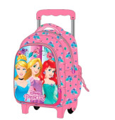Trolley Mochila Pré Escolar Princesas Disney 31cm