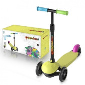 Trotinete 3 Rodas Neon com Luz Led