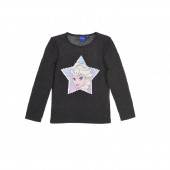 Tshirt c/ Lantejoulas Elsa Frozen