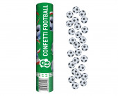 Tubo Lança Confettis Futebol 30 cm