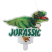 Vela Aniversário Dinossauro Jurassic
