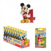 Vela aniversário Mickey 3D Nº4