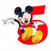 Vela aniversário Mickey Nº 5