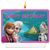 Vela Frozen Happy Birthday