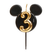 Vela Mickey Mouse Nº 3
