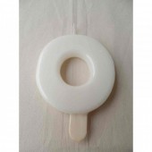 Vela nº 0 Branco 9,5cm