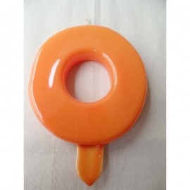 Vela nº 0 Laranja 9,5cm