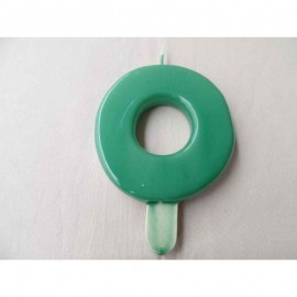 Vela nº 0 Verde 9,5cm