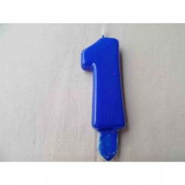 Vela nº 1 Azul 9,5cm