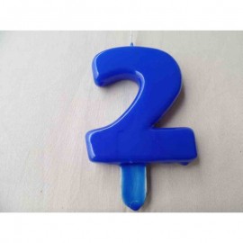 Vela nº 2 Azul 9,5cm