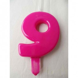 Vela nº 9 Magenta 9,5cm