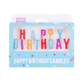Velas Coloridas Happy Birthday PME