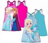 Vestido Praia s/ mangas Frozen